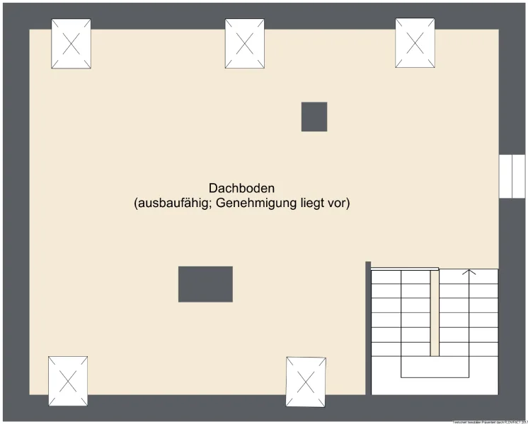 Grundriss I Dachboden