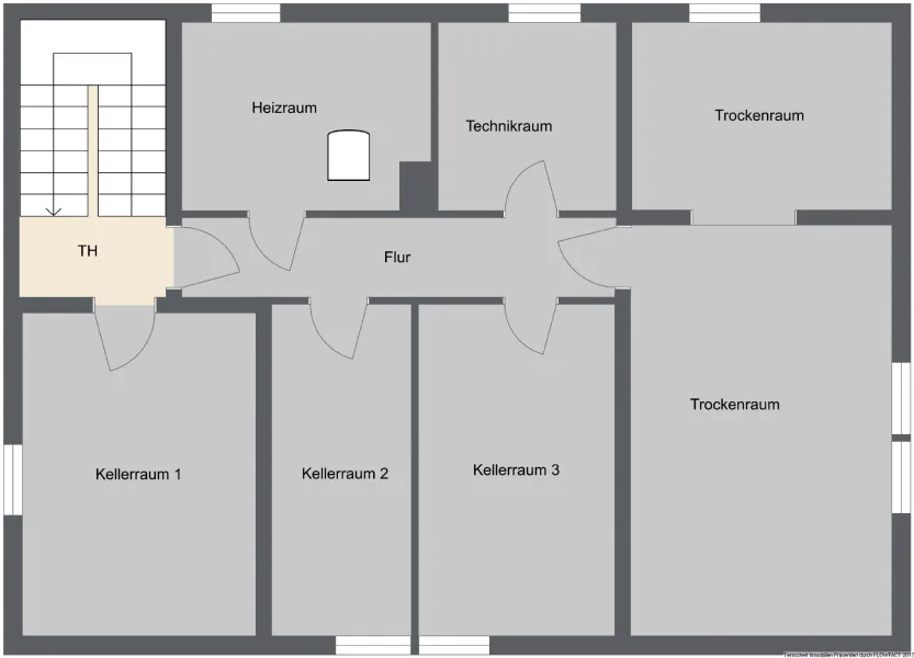 Grundriss Untergeschoss