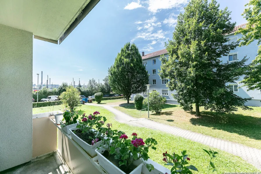 Ausblick von der Loggia