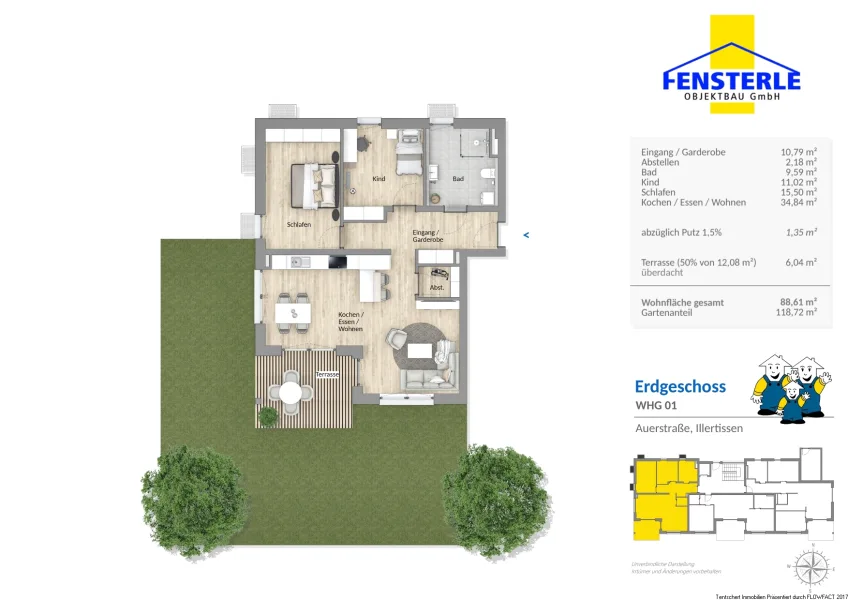 Grundriss WHG-1 EG, Auerstraße2-1