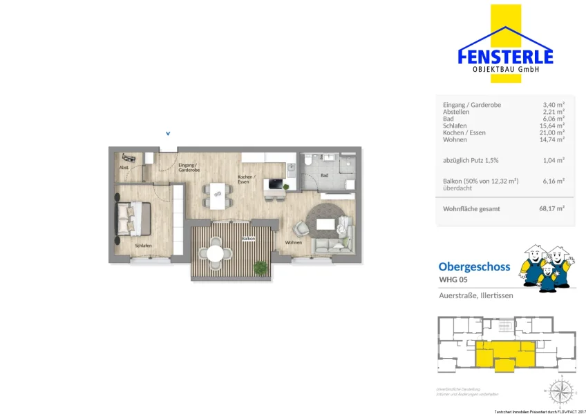 Grundriss WHG-5 OG, Auerstraße-1