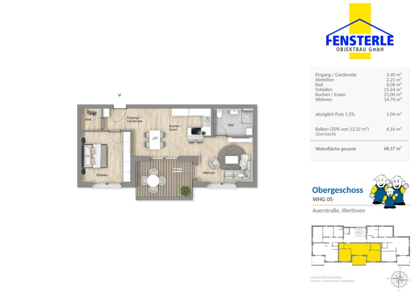 Grundriss WHG-5 OG, Auerstraße-1