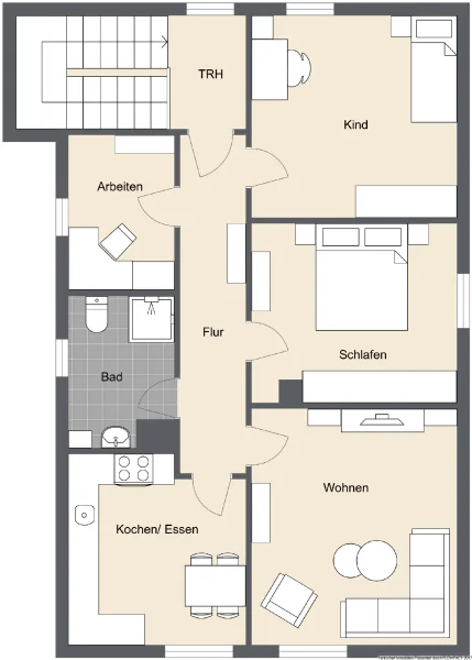 Grundriss Dachgeschoss