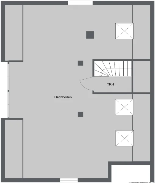 Grundriss Dachgeschoss