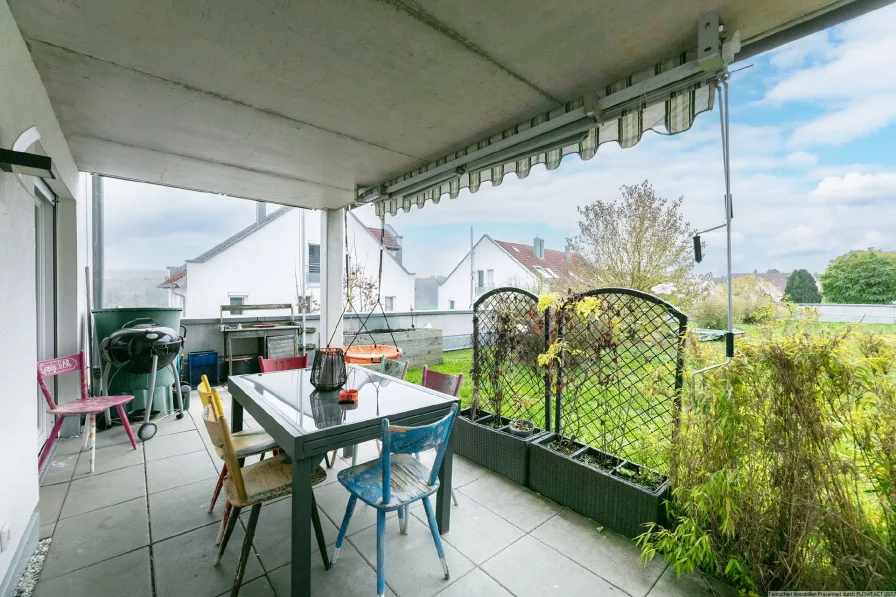 Südwest-Terrasse mit Ausblick