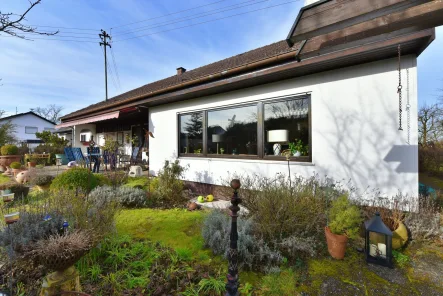 Ansicht, Blick vom Garten - Haus kaufen in Senden - Idylle, viel Platz für die Familie und ein tolles Grundstück