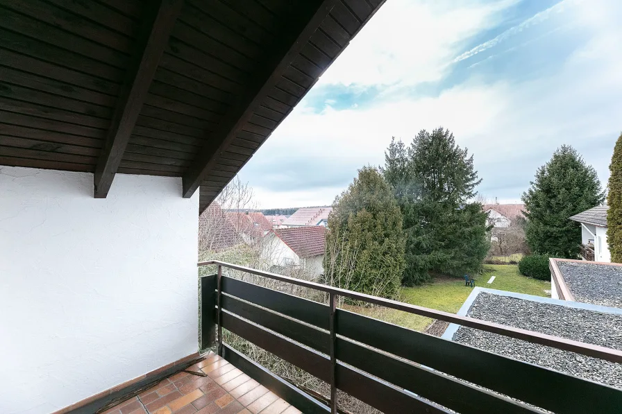 Balkon aus Gästezimmer DG