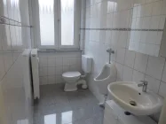 WC mit Urinal