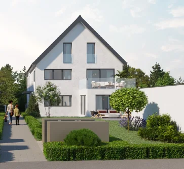 Haus 21 A - Haus kaufen in Stuttgart - Wir bauen in Kürze 4 exklusive Einfamilienhäuser in Villenwohnlage am Greutterwald (Variante)