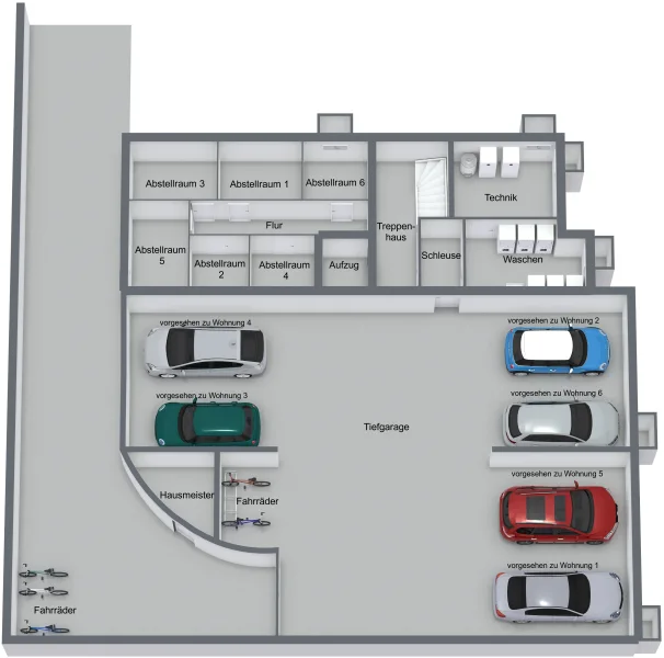 Tiefgarage / UG