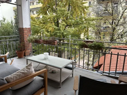 Balkon - Wohnung kaufen in Heidelberg / Handschuhsheim - Großzügige 4-Zimmer-Altbau-Wohnung in beliebter Lage von Heidelberg-Handschuhsheim!