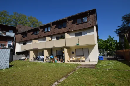 Rückansicht - Wohnung kaufen in Ladenburg - Erstbezug nach Sanierung! Apartment in Ladenburg