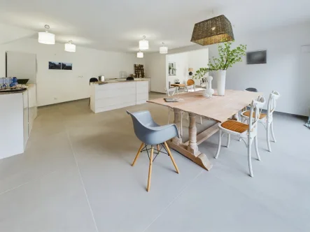 Essbereich  - Wohnung kaufen in Bensheim - Exklusiv und modern! Neubau Maisonette-Wohnung mit Terrasse