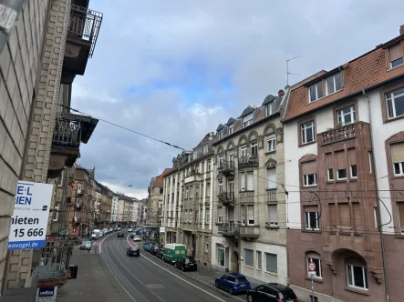 Aussicht - Wohnung mieten in Mannheim / Schwetzingerstadt - Gemütliche Wohnung mit Balkon in beliebter Lage