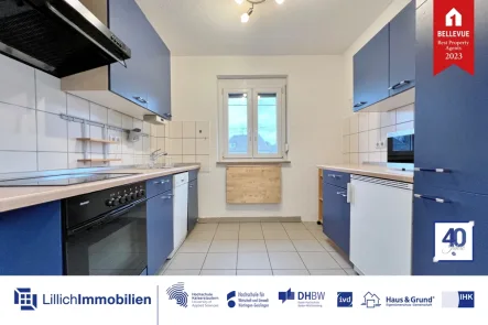 Ohne Käuferprovision! - Wohnung kaufen in Kornwestheim - Leerstehende 2,5-Zimmerwohnung mit Balkon - ohne Käuferprovision!
