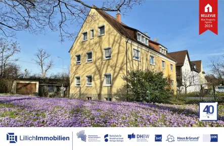  - Haus kaufen in Kornwestheim - Ohne Käuferprovision: Wohntraum für alle Generationen: 3-Familienhaus mit Einzelgarage im Grünen