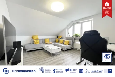 Ohne Käuferprovision! - Wohnung kaufen in Kornwestheim - Ohne Käuferprovision: Sanierte 2-ZW mit Dachterrasse und Stellplatz!
