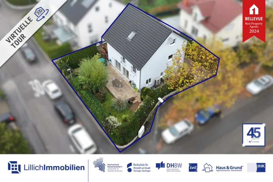 Ohne Käuferprovision! - Haus kaufen in Kornwestheim - Familienglück garantiert: Freistehendes EFH mit Garten, Garage und Stellplatz- ohne Käuferprovision!