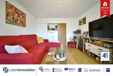 ohne Käuferprovision - Wohnung kaufen in Kornwestheim - Ohne Käuferprovision: Vermietete 2-ZW mit Dachterrasse und Einbauküche!