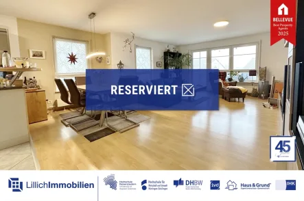 Titelbild - Wohnung mieten in Tamm - Ihr neues Zuhause in Tamm: Charmante 3,5-Zimmer-Wohnung mit Balkon und TG-Stellplatz in bester Lage!