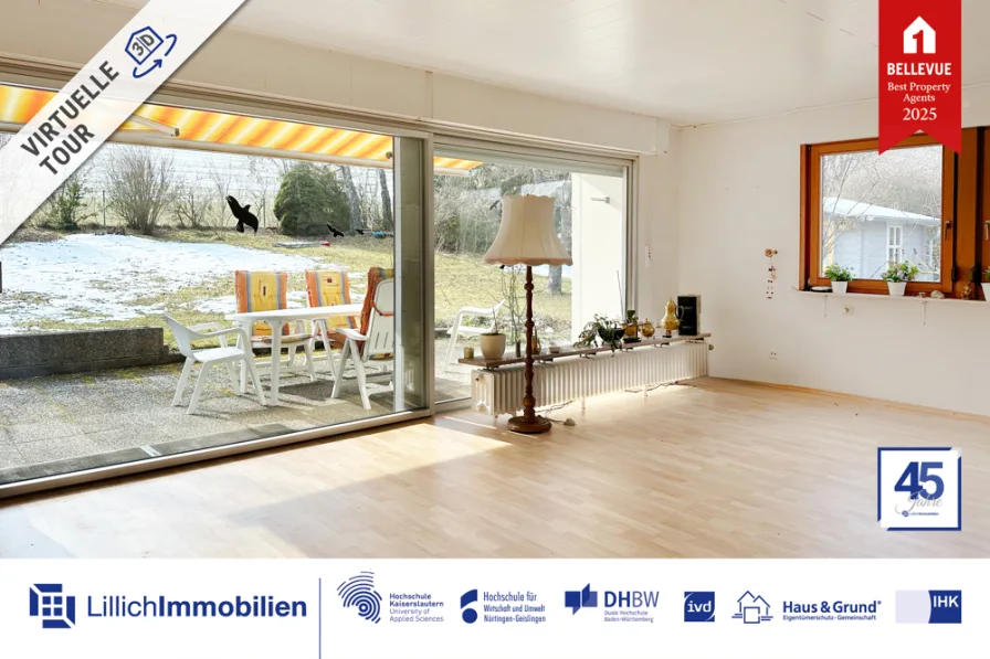 Titelbild - Haus kaufen in Münklingen - Abriss oder Kernsanierung: Idyllisches Einfamilienhaus mit riesigem Grundstück!