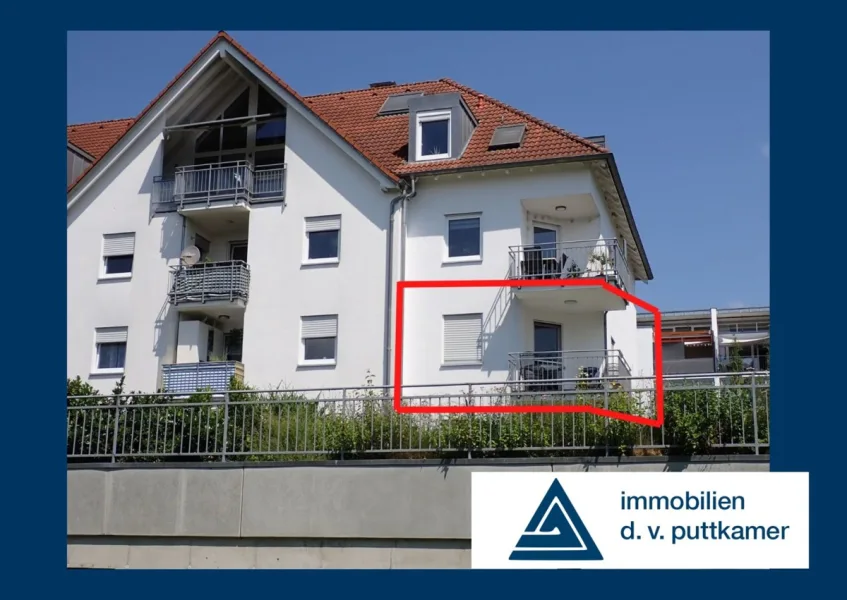 Titelbild  - Wohnung kaufen in Laupheim - VIP ! RUHIGE GELEGENE 3-ZIMMER-WOHNUNG MIT BALKON UND GROSSEM TIEFGARAGEN-STELLPLATZ IN LAUPHEIM !"