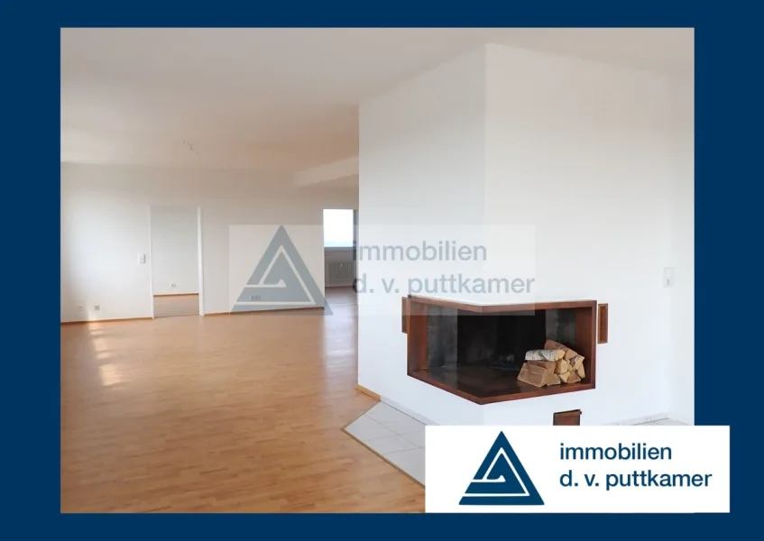 Titelbild - Wohnung kaufen in Laupheim - "VIP - PANORAMABLICK ÜBER LAUPHEIM ! LICHTDURCHFLUTET ! TRAUMHAFT SCHÖNE PENTHOUSE-WOHNUNG !"