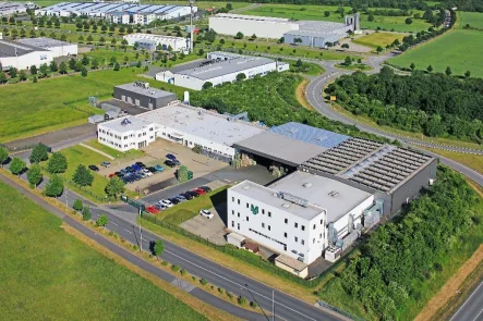 Luftaufnahme1 - Halle/Lager/Produktion kaufen in Zittau Landkreis Görlitz - Gewerbeimmobilie / Gewerbepark in bester Lage