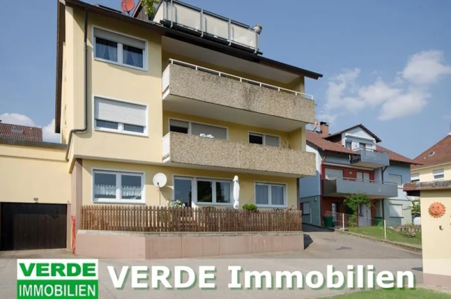 Ansicht Ost - Wohnung mieten in Pforzheim - Helle Maisonette in ruhiger Stadtrandlage in Eutingen