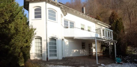 $Hausseite (b) - Haus kaufen in Lichtenstein - Wunderschöne Landhausvilla in phantastischer Panoramalage