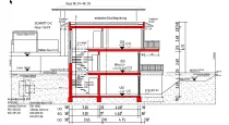 Schnitt C-C DHH 1-2 und 1-3