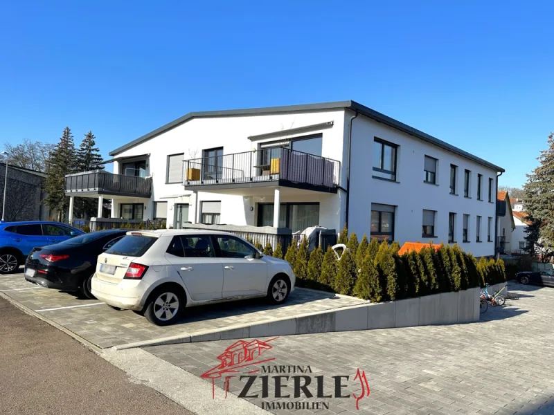 2 Außen 1 - Wohnung kaufen in Ebersbach an der Fils / Bünzwangen - Gelegenheit! 3,5 Zi.-Wohnung, neuwertig, KFW 70, FBH, sehr großer Balkon und Gartennutzung!