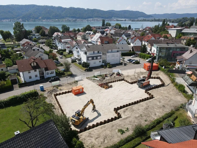 Grundstück / Lage - Wohnung kaufen in Bodman-Ludwigshafen - Seesicht für Alle! Baubeginn erfolgt!! EG Wohnung mit Garten und Terrasse -  Top-Energiestandard A+ 