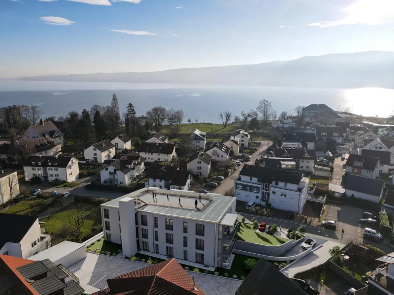 Lage / Ansicht - Wohnung kaufen in Bodman-Ludwigshafen - Ludwigshafen: barrierefreie 2-Zimmerwohnung mit Südbalkon - wenige Meter zum See 
