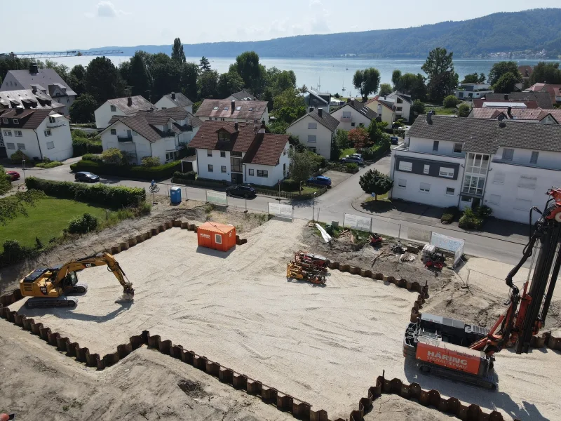 Lage - Wohnung kaufen in Bodman-Ludwigshafen - Baubeginn!! Rathausgärten Ludwigshafen: Neubau 3-Zimmer OG Wohnung mit großem Südbalkon