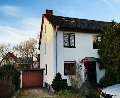Titel bearbeitet - Haus kaufen in Mannheim / Feudenheim - Modern konzipierte Einfamilien-Doppelhaushälfte mit Garage in ruhiger und begehrter Wohnlage