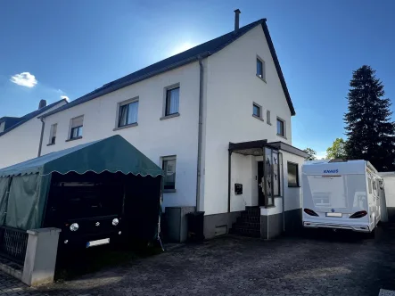 Titel  - Haus kaufen in Mannheim / Gartenstadt - Stattliches 1-2-Familienhaus mit Garage in ruhiger und gesuchter Wohnlage (kaufbares Erbbaugrundstück)