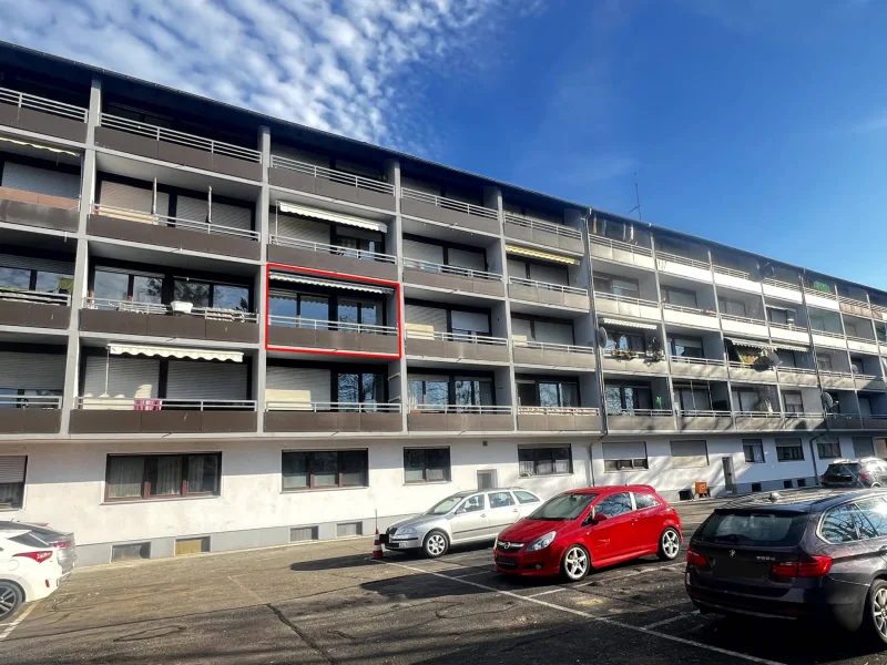 Titel   - Wohnung kaufen in Mannheim / Neckarau - Ideale Studenten-/Pendlerwohnung - möbliert, saniert, mit Küche und PKW-Stellplatz in zentraler Lage