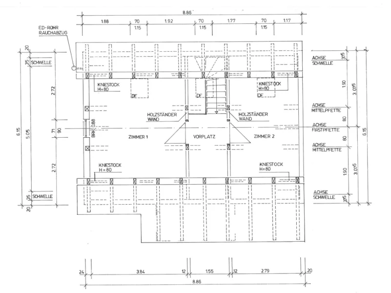 Grundriss Dachgeschoss