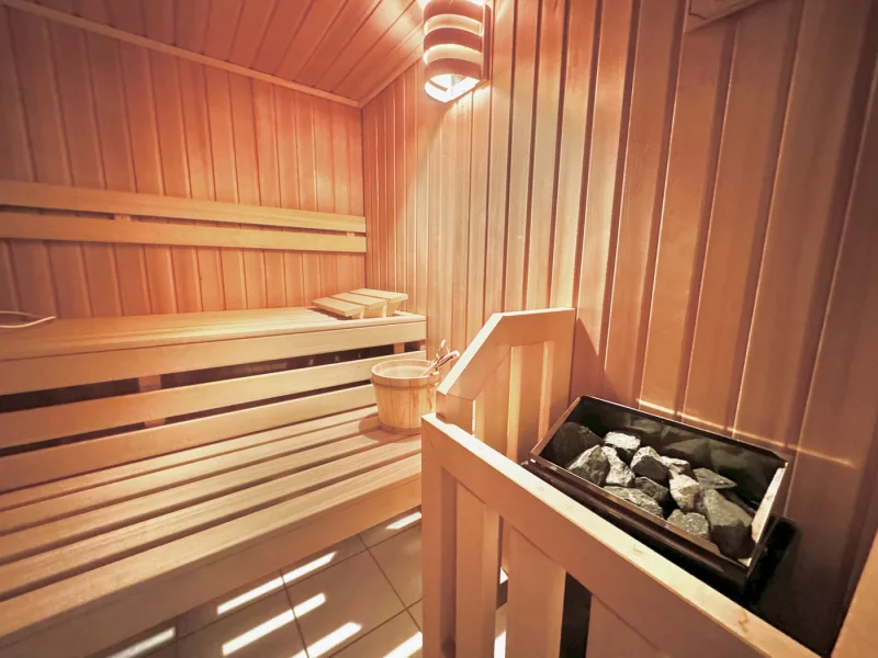 Sauna im UG