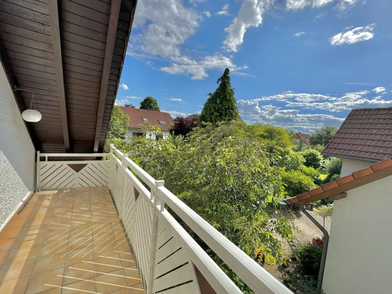 Ausblick Balkon OG