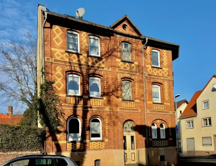 Vorderansicht - Haus kaufen in Kassel / Bettenhausen - Schick und Charme vergangener Zeiten! *Stattliches Mehrfamilienhaus mit historischem Flair*