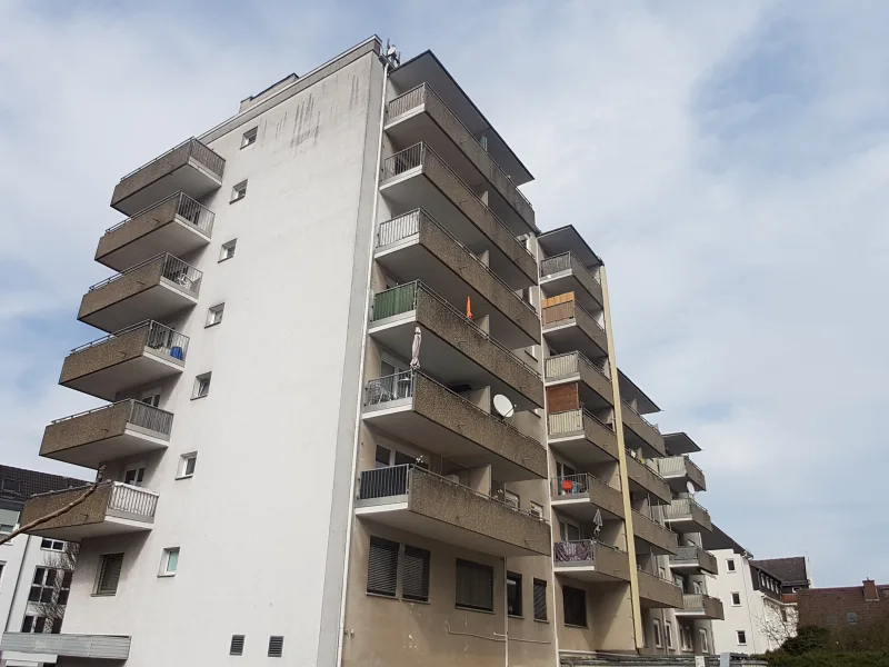 Hausansicht  - Wohnung mieten in Friedberg (Hessen) - Gemütliche 3-Zimmer-Wohnung Nähe Bahnhof von Friedberg