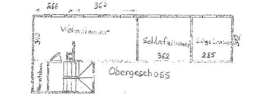 Grundriss Obergeschoss