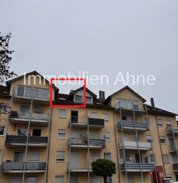 Außenansicht - Wohnung kaufen in Mindelheim - Pfiffiges Appartement in Mindelheim!