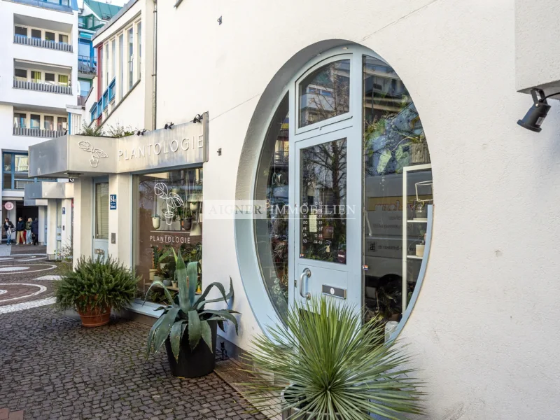 Außenansicht - Laden/Einzelhandel kaufen in München - AIGNER - Amalienpassage - Kleinteilige Ladenfläche mit kurzlaufendem Mietvertrag