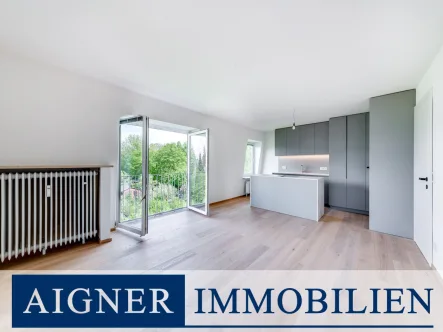 online - Wohnung kaufen in München - AIGNER - Erstbezug nach Luxus-Sanierung -2,5-Zimmer-Wohnung in Bestlage Nymphenburg