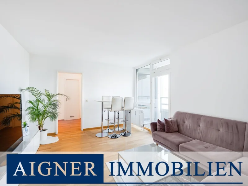 Titelbild - Wohnung kaufen in München - AIGNER - Vermietete 2-Zimmer-Wohnung in Aubing