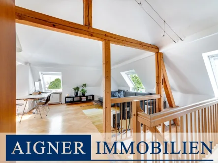 Maisonettewohnung - Wohnung kaufen in München - AIGNER - Charmante Altbau Maisonettewohnung in fußläufiger Nähe zur U-Bahn und Wiesn!