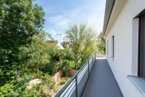 Terrasse mit Grünblick